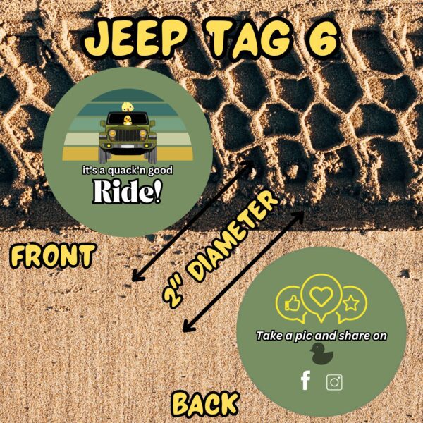 Jeep Tag 6 Dimensions