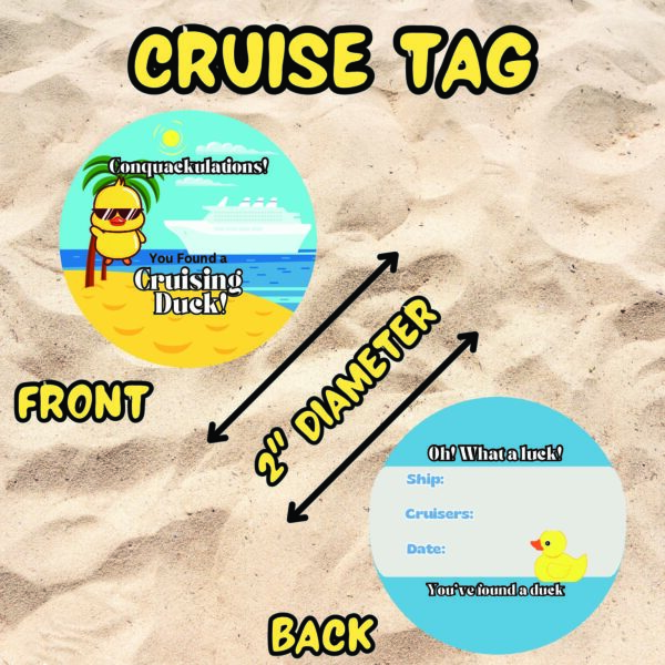 Cruise tag 2 Dimensions