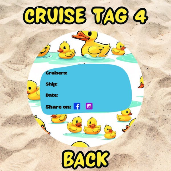 Cruise Tag 4 back image