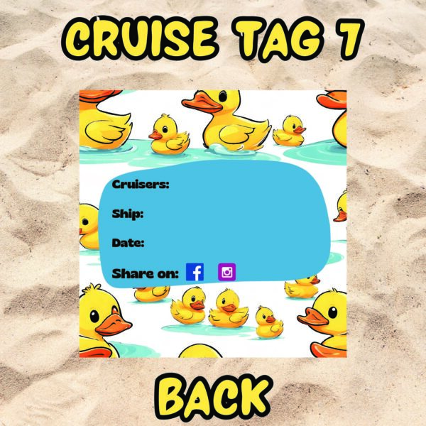 Cruise Tag 7 Back Image