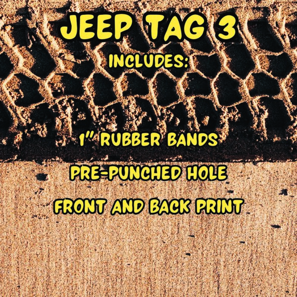 Jeep Tag 3 Includes