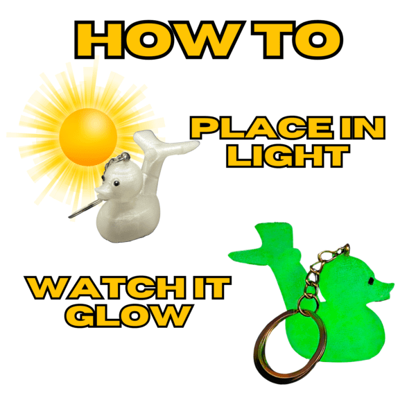 glow in the dark how to make it glow