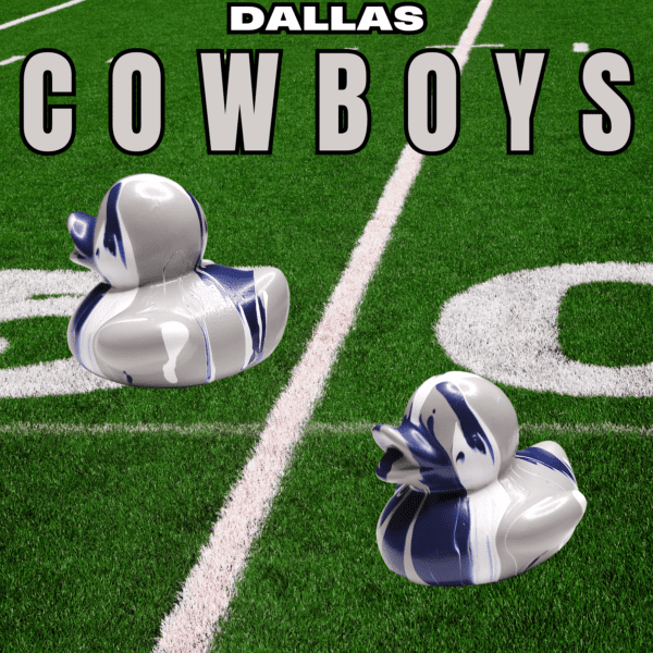 Dallas Cowboys Painted Duck