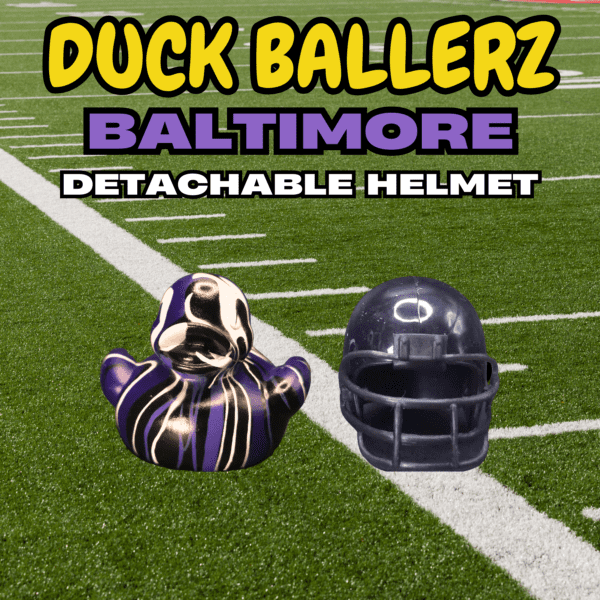 Duck Ballerz Baltimore Team Duck with detachable helmet