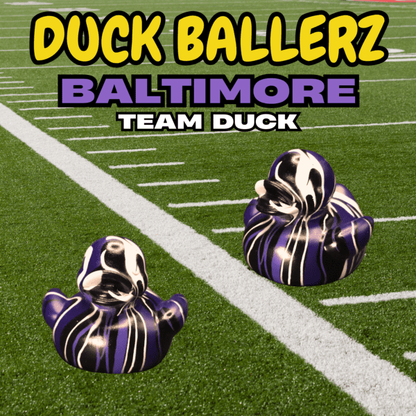 Duck Ballerz Batimore Ducks in Team Colors