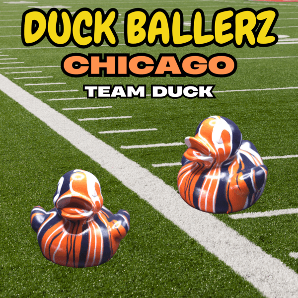 Duck Ballerz Chicago Tams Ducks in Team Colors