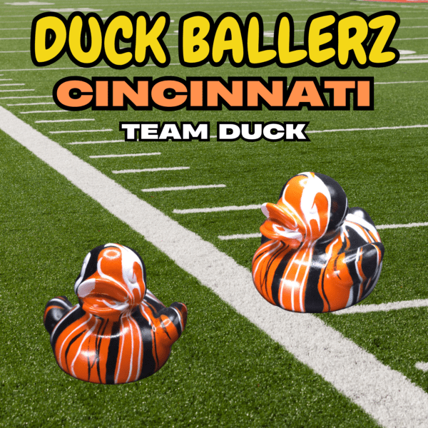 Duck Ballerz Cincinnati Tams Ducks in Team Colors