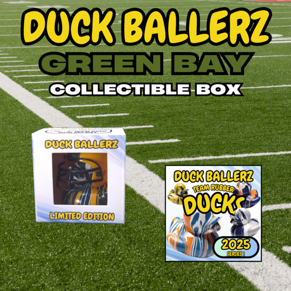 Duck Ballerz Green Bay Team Duck Collectors Box