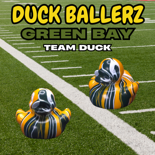 Duck Ballerz Green Bay Ducks in Team Colors