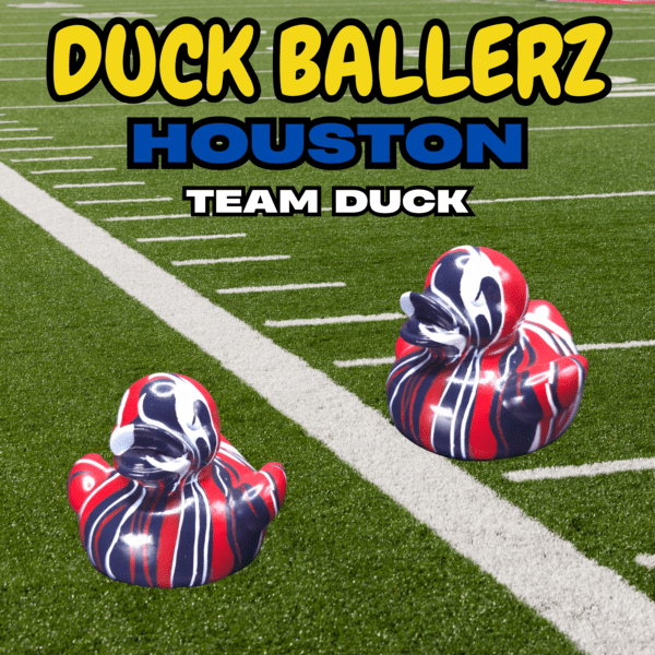 Duck Ballerz Houston Tams Ducks in Team Colors