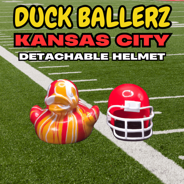 Duck Ballerz Kansas City Team Duck with detachable helmet