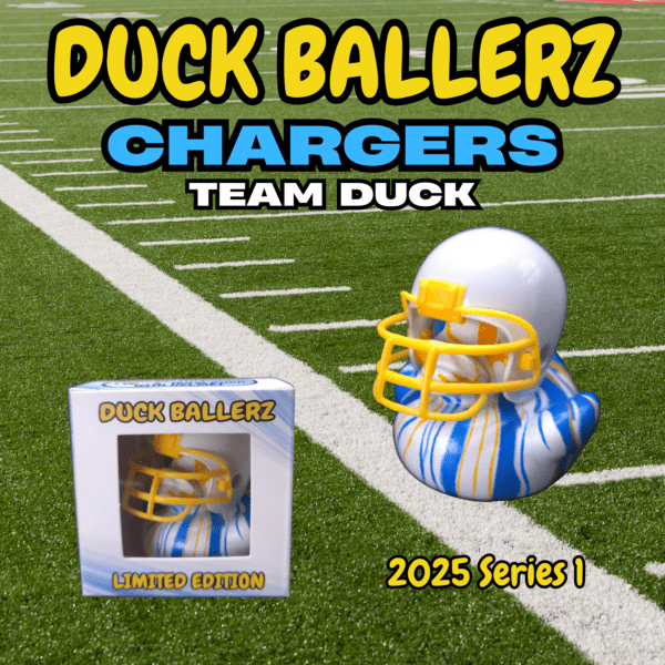 Duck Ballerz LA Chargers Team Duck