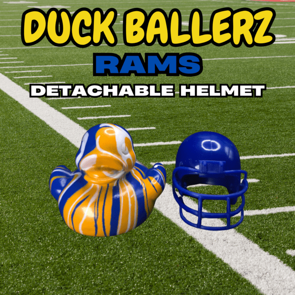 Duck Ballerz La Rams Team Duck with detachable helmet