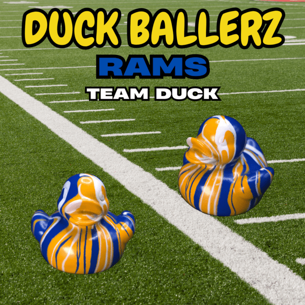 Duck Ballerz La Rams Ducks in Team Colors