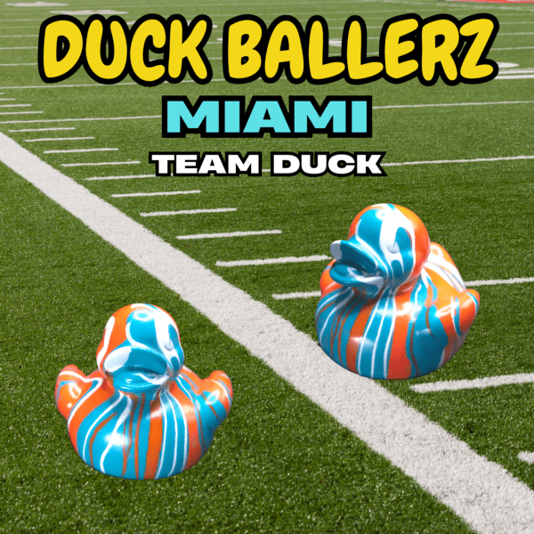 Duck Ballerz Miami Ducks in Team Colors