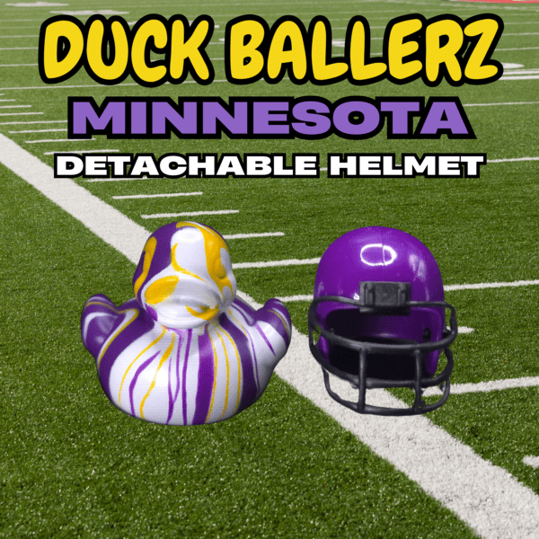 Duck Ballerz Minnesota Team Duck with detachable helmet