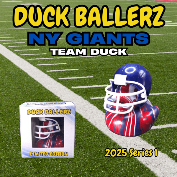 Duck Ballerz NY Giants Team Duck