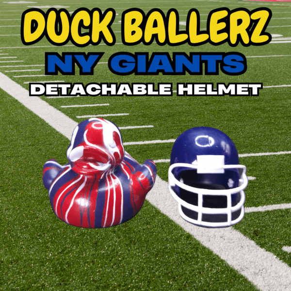 Duck Ballerz NY Giants Team Duck with detachable helmet