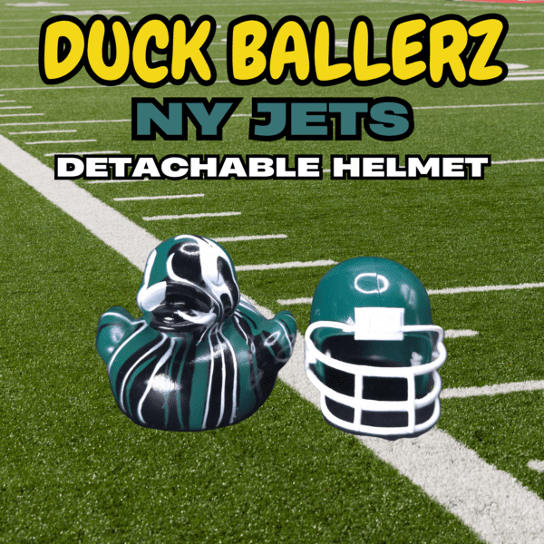 Duck Ballerz NY Jets Team Duck with detachable helmet