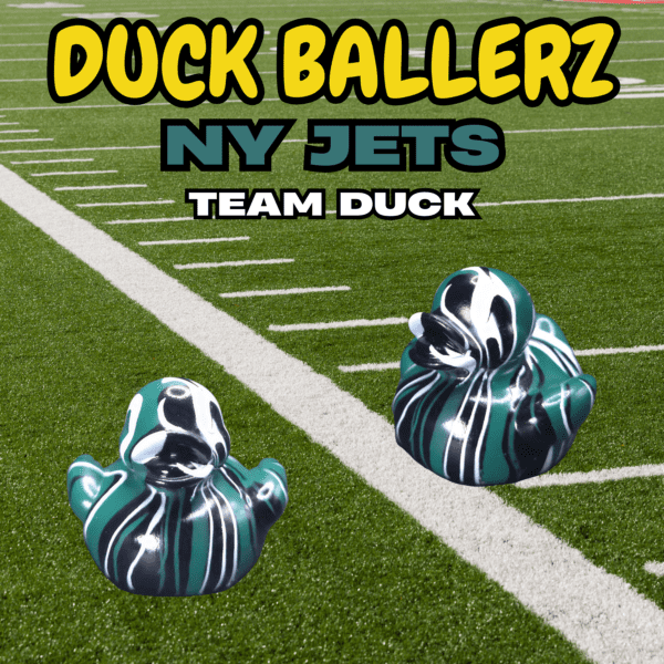 Duck Ballerz NY Jets Ducks in Team Colors