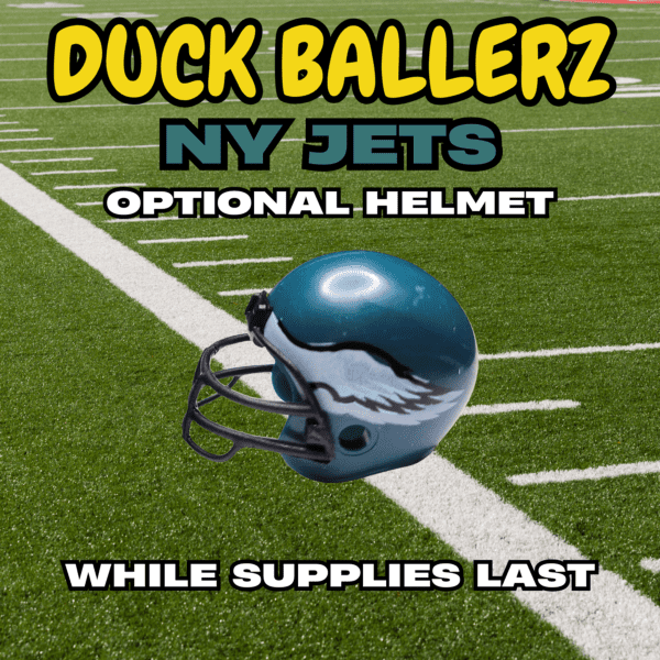 Duck Ballerz Philadelphia Team Duck NFL Helmet Logo