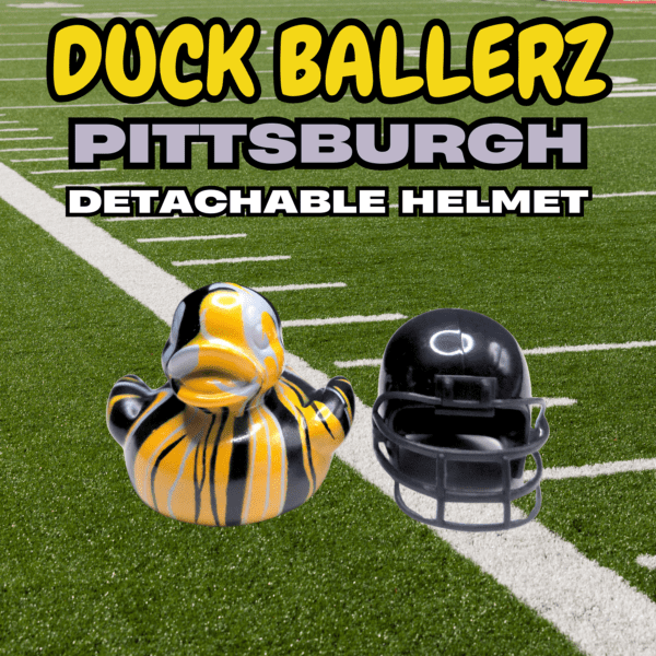 Duck Ballerz Pittsburgh Team Duck with detachable helmet