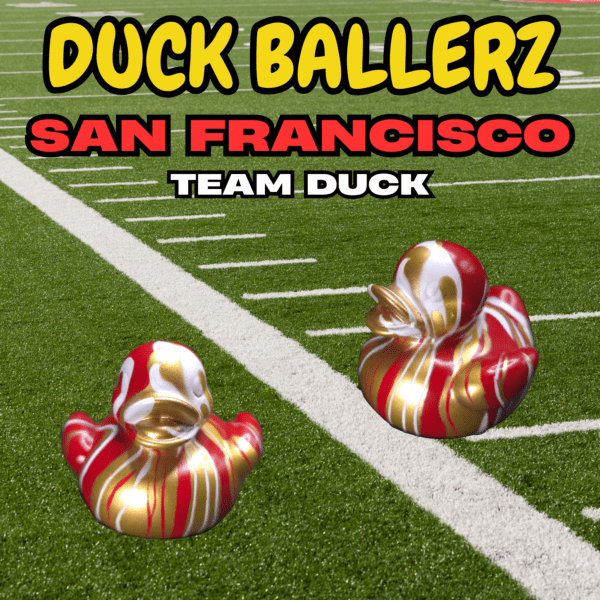 Duck Ballerz San Francisco Tams Ducks in Team Colors