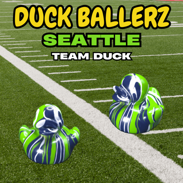 Duck Ballerz Seattle Tams Ducks in Team Colors