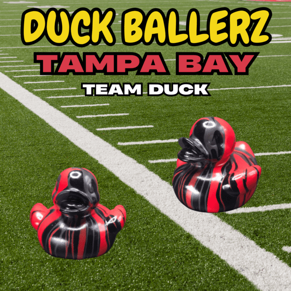 Duck Ballerz Tampa Bay Tams Ducks in Team Colors