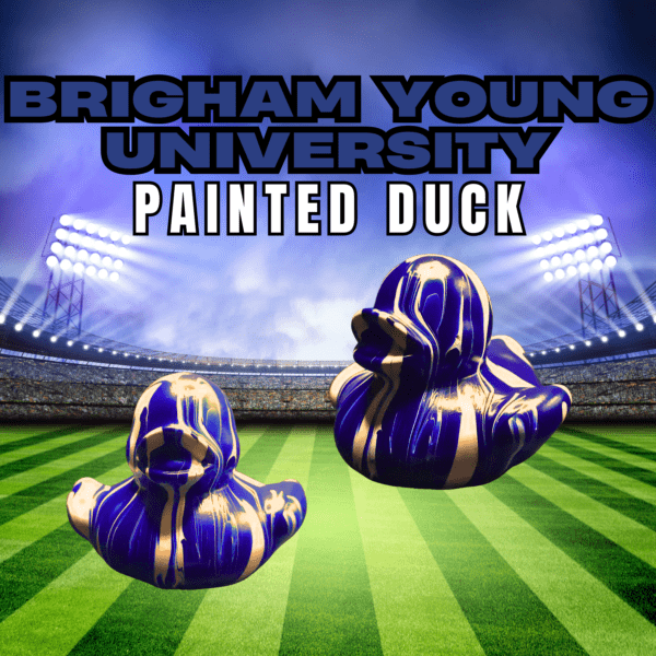 BYU Painted Duck